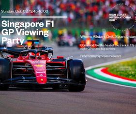 September 2022: Singapore F1 GP Viewing Party