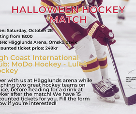 October 2023: Halloween Hockey Match