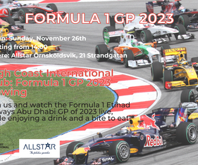 November 2023: F1 GP viewing